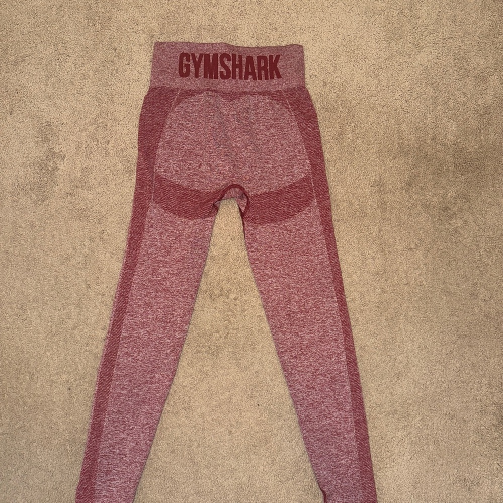 Gymshark Magenta Heather Athletic Leggings